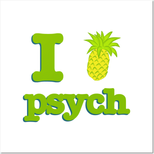 Psych I Love Psych Posters and Art